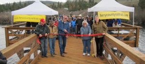 Ferry County Rail Trial Trestle Ribbon Cutting