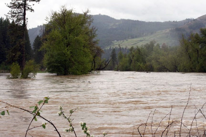 Kettle River Rages at Flood Stage